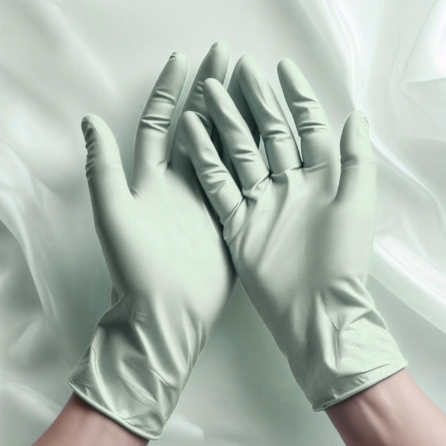 Superior Green Nitrile Gloves