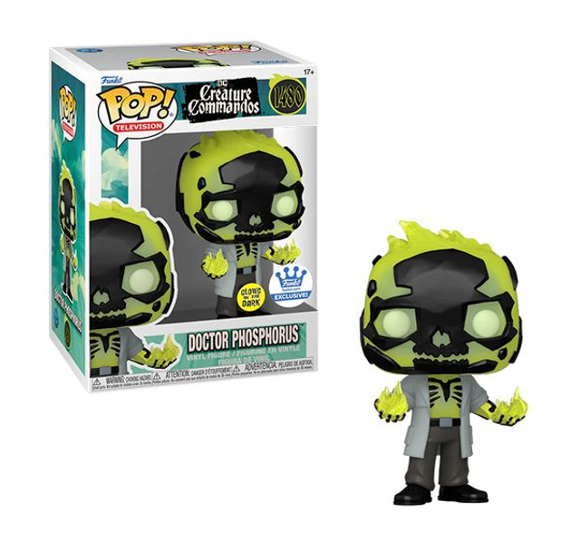 Funko Pop! Action Figure Of Doctor Phosphorus (Glow In The Dark) #1480