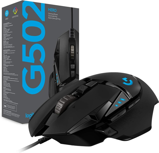 [PACK] Logitech G502 HERO + Tapis Corsair MM300