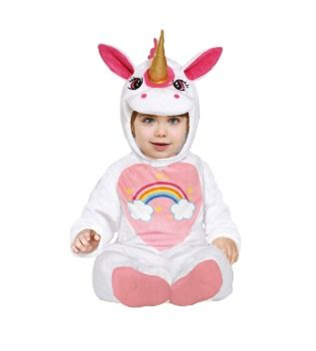 CARNEVALE , COSTUME BABY UNICORN   12 24 MESI