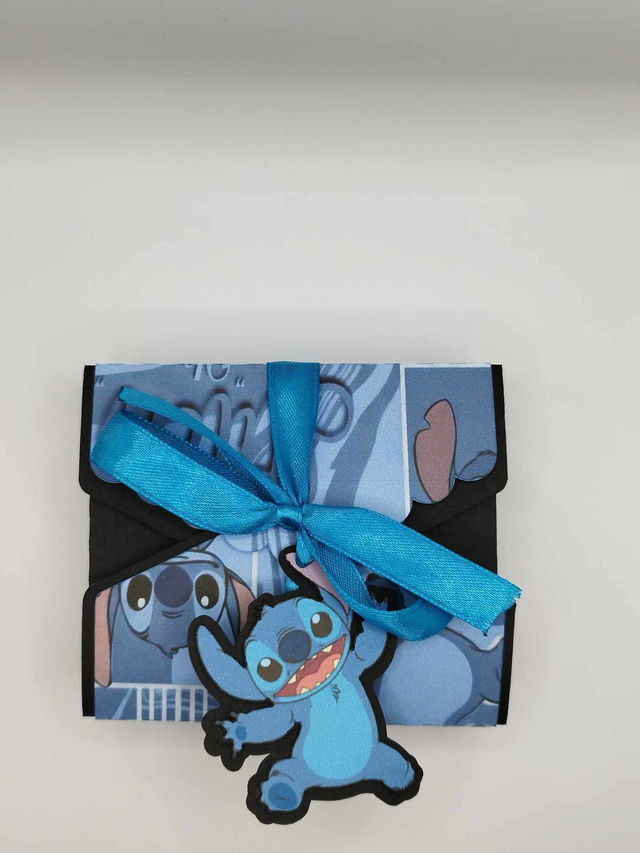 Boîte cadeau thème "Stitch" bleu (Stitch)