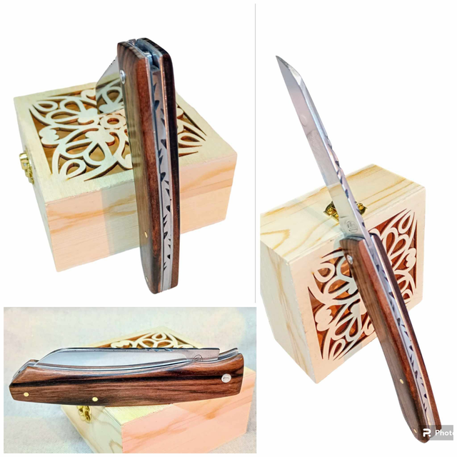 L&#039;Ambacien ®™ acier en Ebène de Madagascar