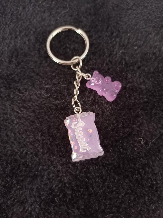 Porte clés sweet violet 