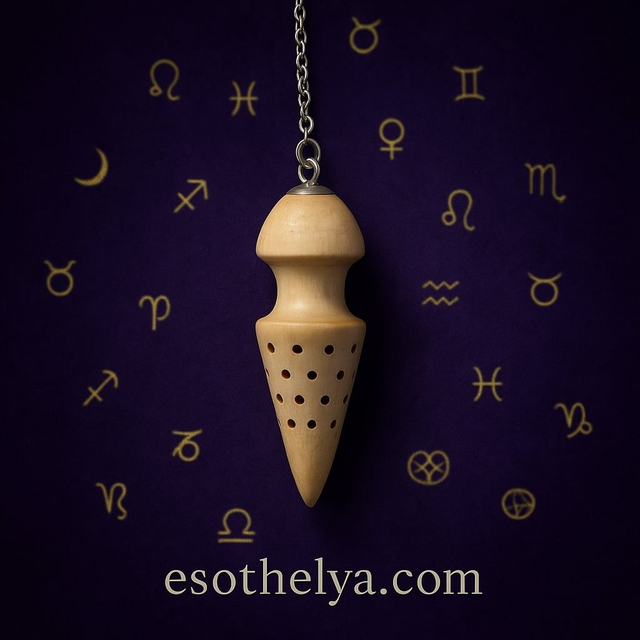 8.Pendule 21 en bois de cerisier