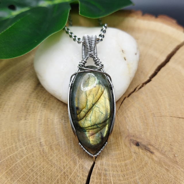 Pendentif Labradorite