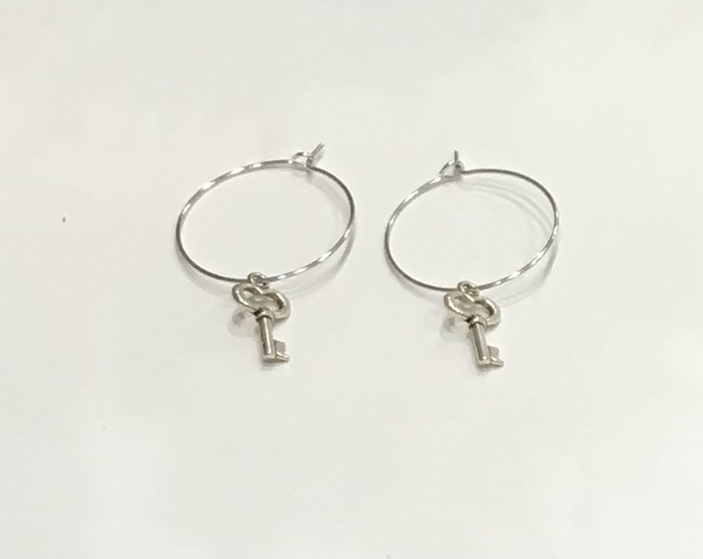 Silver Dangling Earrings- SDE28