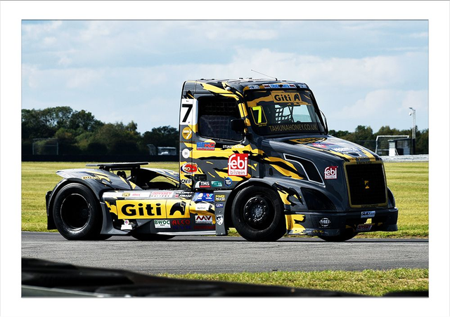 ICA3749 Stuart Oliver #7 BTRC Team Oliver British Truck Racing Championship Motorsport Photographic Print