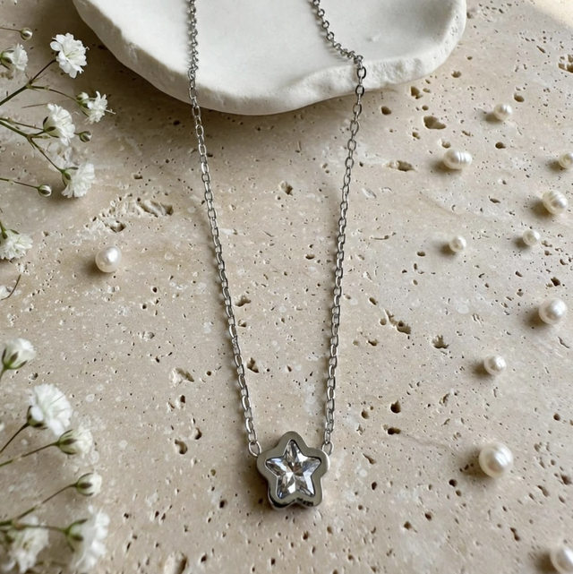 Collana Punto Luce Stella Silver
