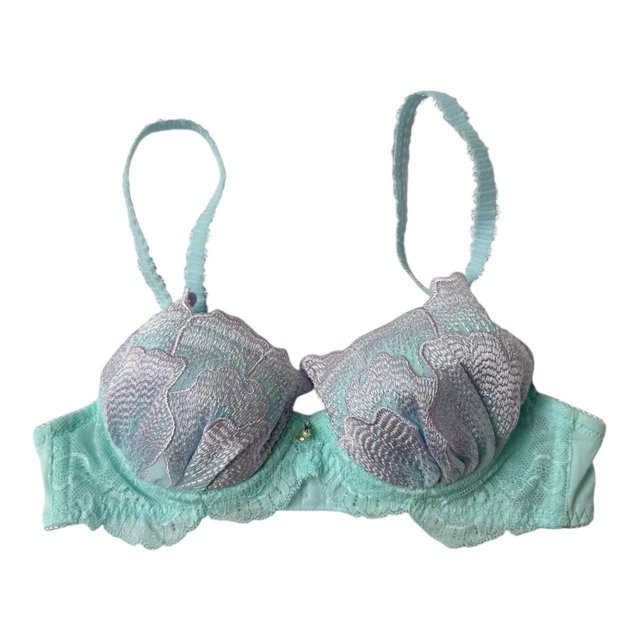 Blue + Purple Mermaid Japanese Bra UK 30A