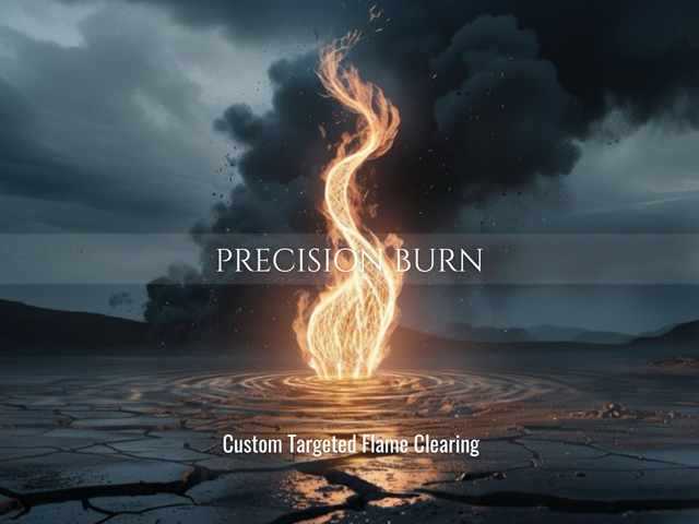 Precision Burn | Targeted Flame Clearing for Specific Issues | Same Day Delivery