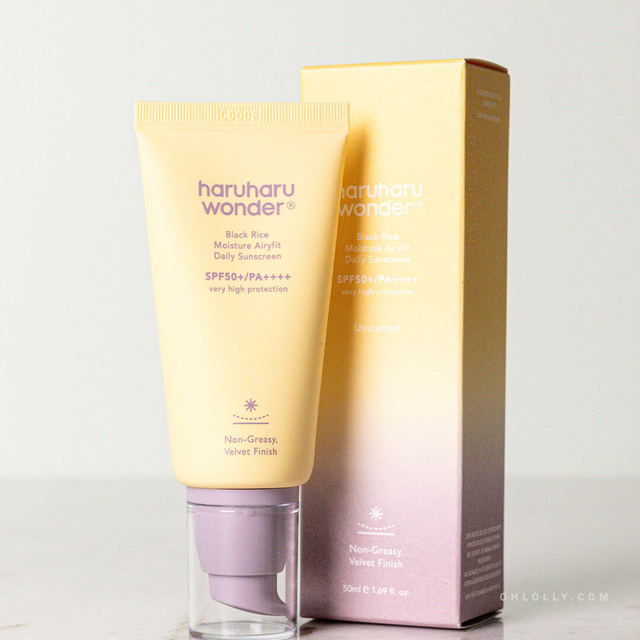 HARUHARU WONDER Black Rice Moisture Airyfit Daily Sunscreen SPF50+ PA++++, 