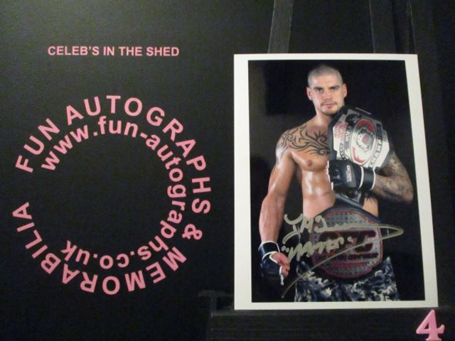 James 'The Hammer' McSweeney Authentic Autographed 6x4.5 Photograph (B4)