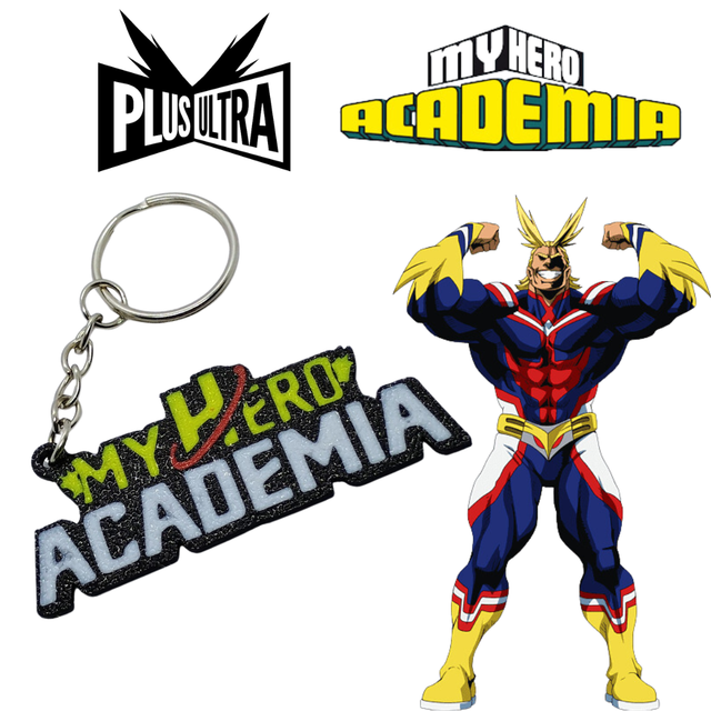 🦸 My Hero Academia U.A. Logo Keychain | Plus Ultra Keys Anime Accessory Gift 🎁