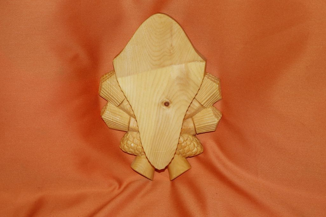 Trophäenschild Gämse