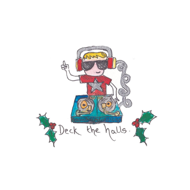 'Deck the Halls' Christmas Card