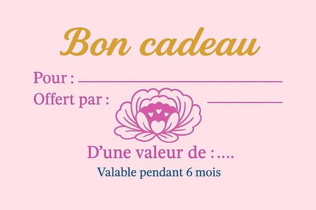 Carte cadeau papier / Digital