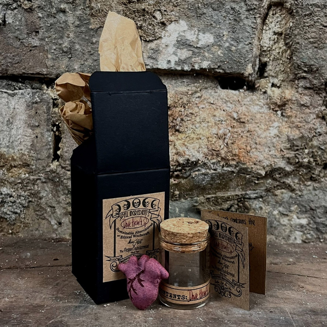Dove Heart in a Jar