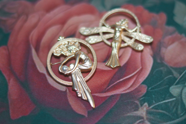 Broche • Art nouveau