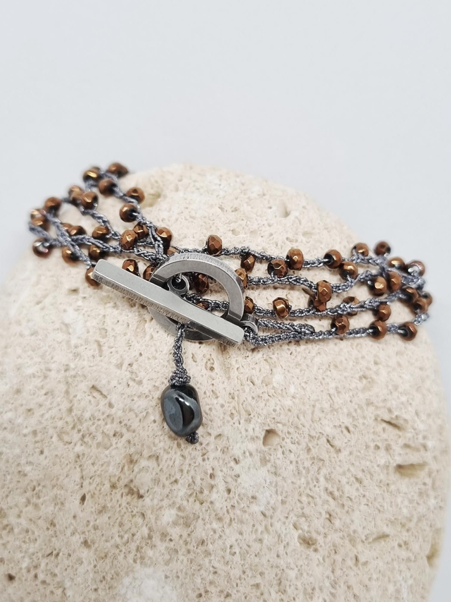 Collier/Bracelet Coimbra argenté 