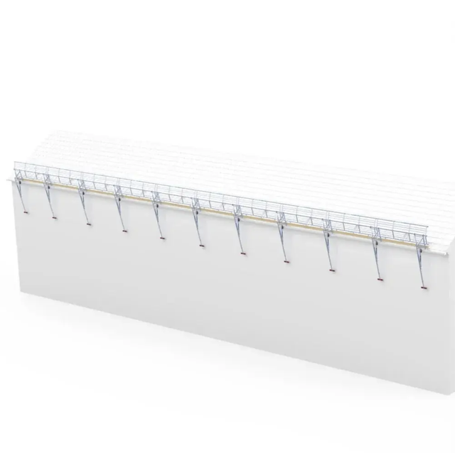 Parapetto anticaduta tetto SGS 30 metri