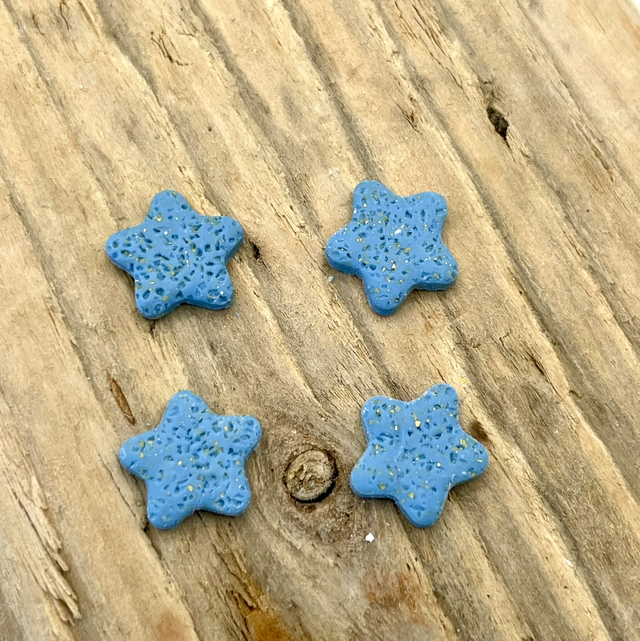 Pumice Starfish studs 