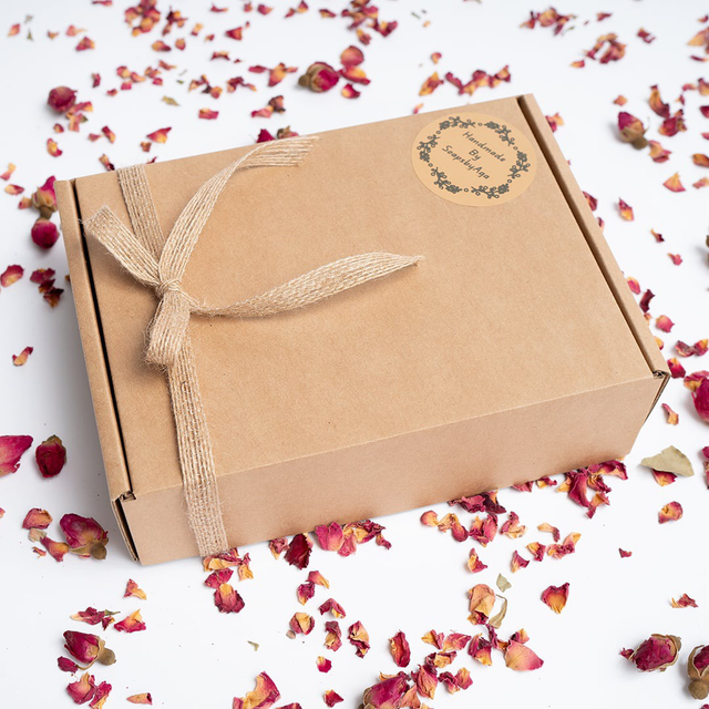 Skin loving Soaps Calendula and Chamomile Handmade Gift Box eco friendly