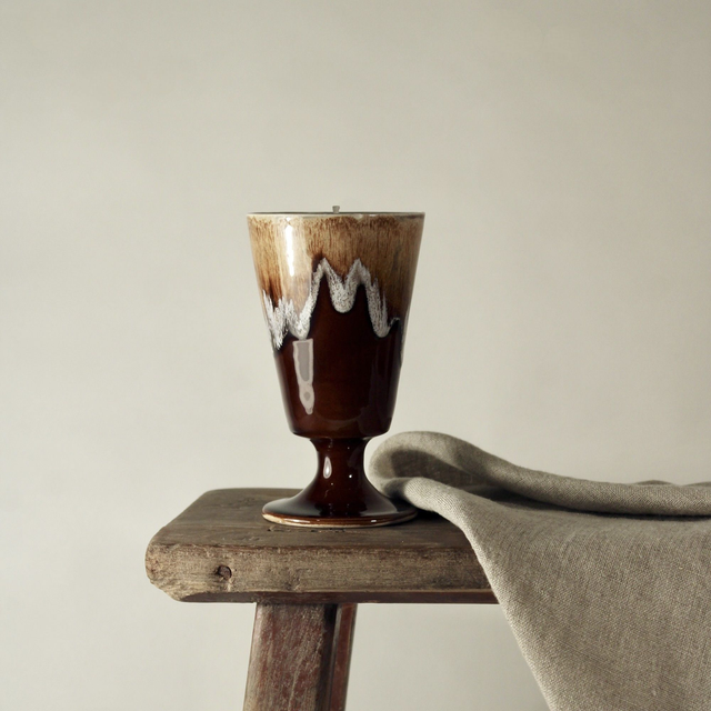 Mazagran en grès flammé