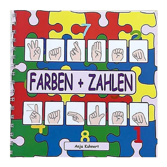 Gebärdenbuch "Farben + Zahlen"