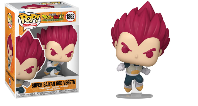 Dragon Ball Super: Super Saiyan God Vegeta Pop! #1862