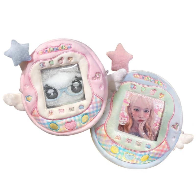 Tamagotchi Photocard Holder - Blue/Pink