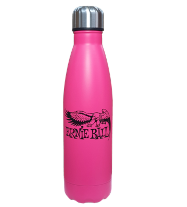 ERNIE BALL WATER BOTTLE SUPER SLINKY PINK
