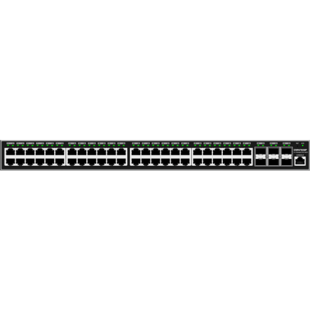 GWN7806P NETWORK SWITCHES 48 X POE, 6 X SFP