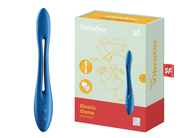 SATISFYER Elastic Game dark blue
