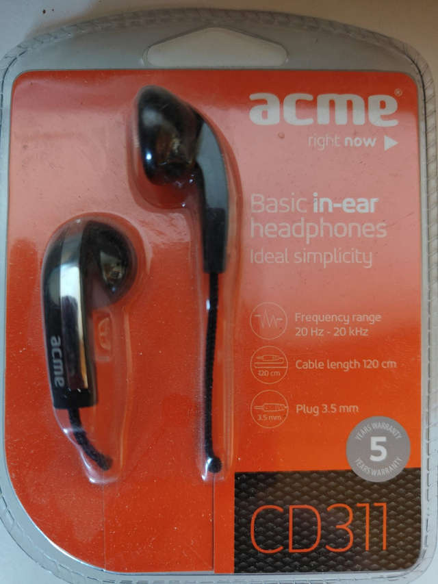 Nappikuulokkeet - Acme