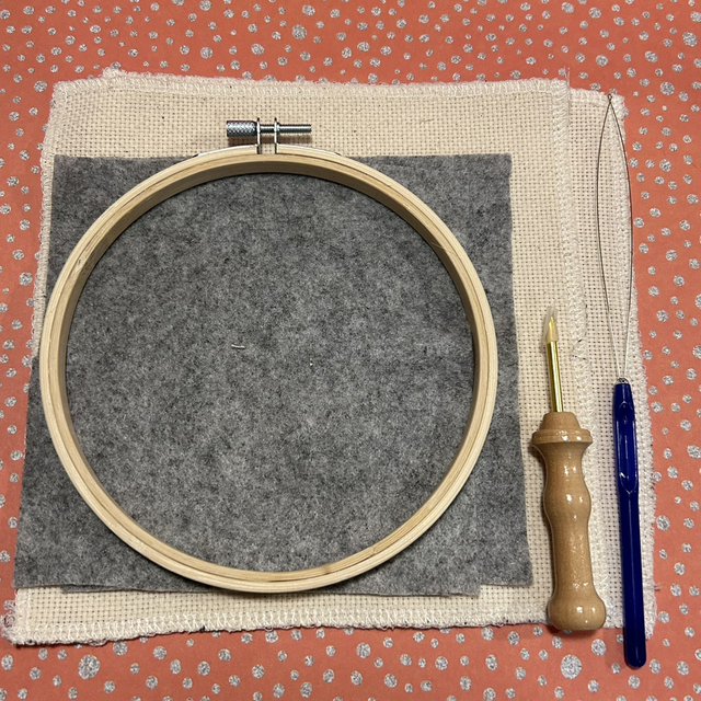 Matériel punch needle 