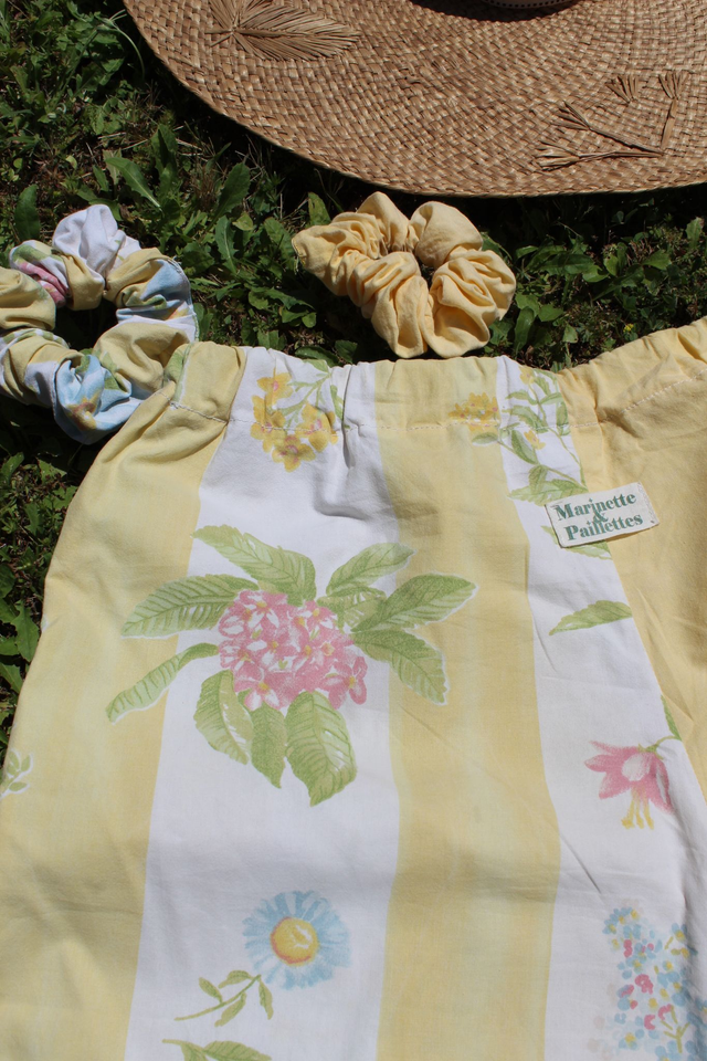 Short bicolore jaune - Taille 1