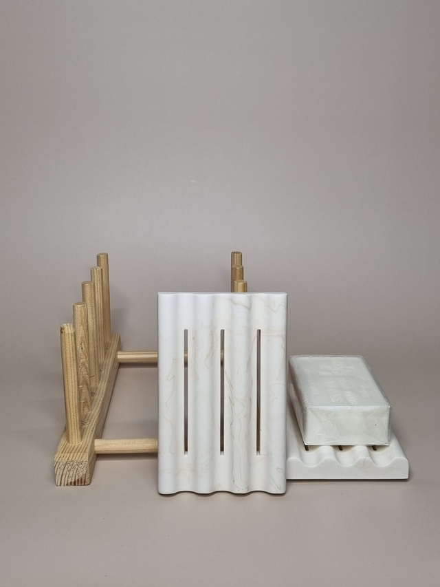 Porte-savon vague