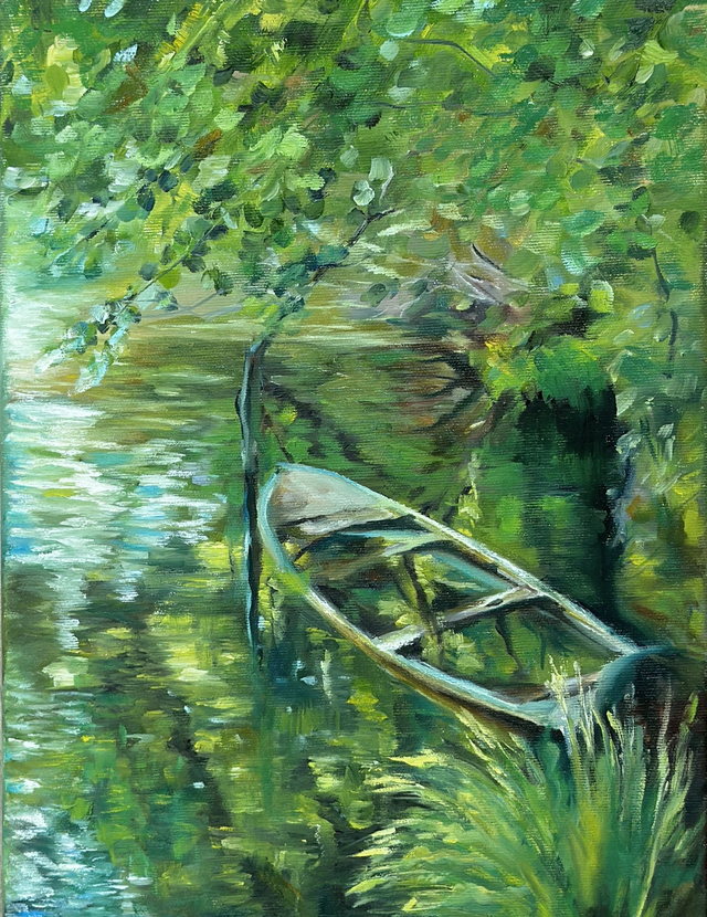 Alter Kahn im Spreewald