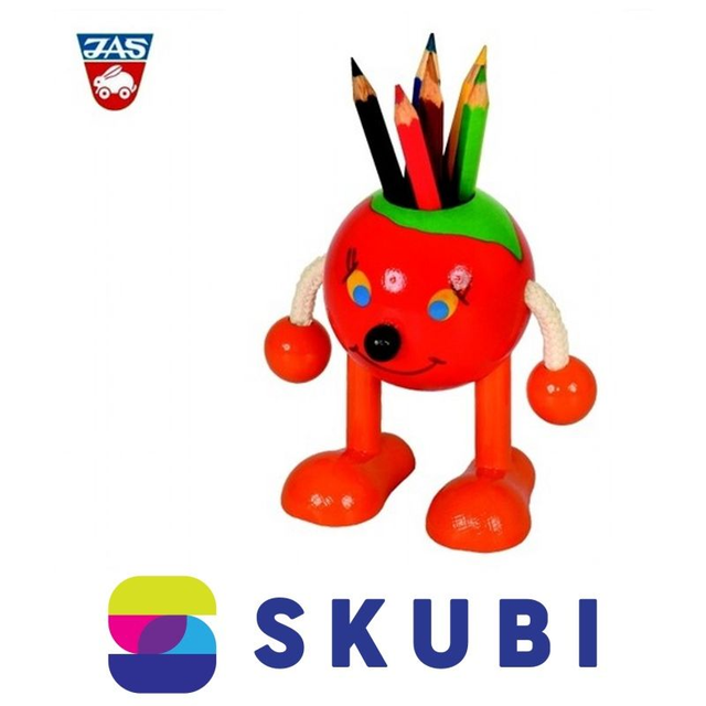 Stojánek na pastelky jablíčko (JAS v.d.)