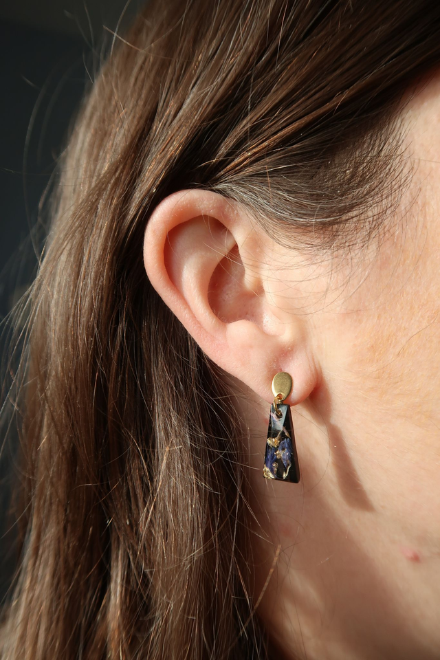 Boucles d'oreilles fleuries Eclats de fête | BO039