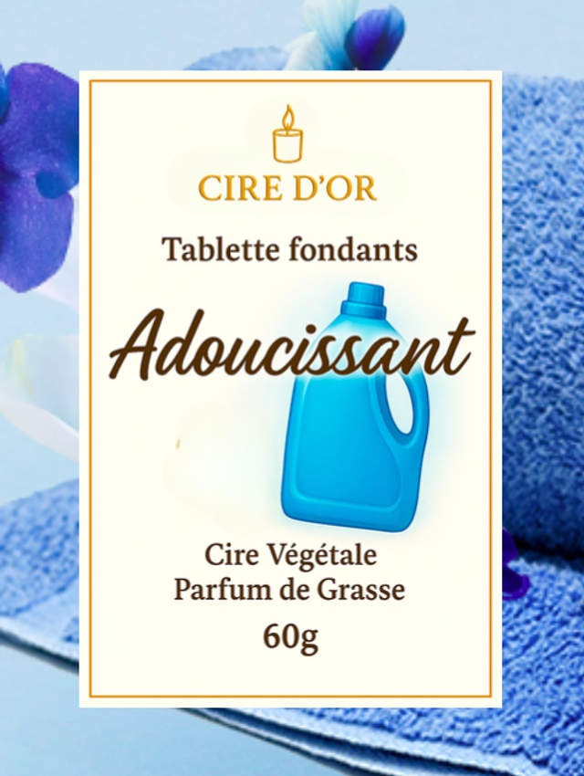 Tablette de fondants Adoucissant