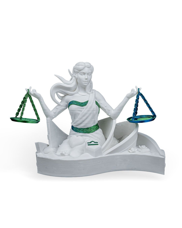 Libra Zodiac 3D Printed Statue