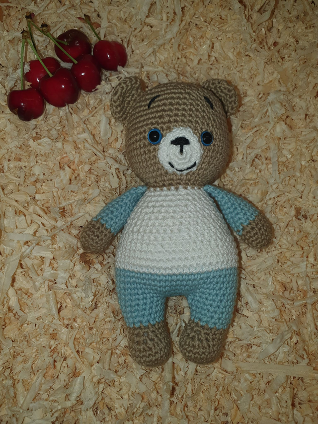 Eden en bleu et blanc