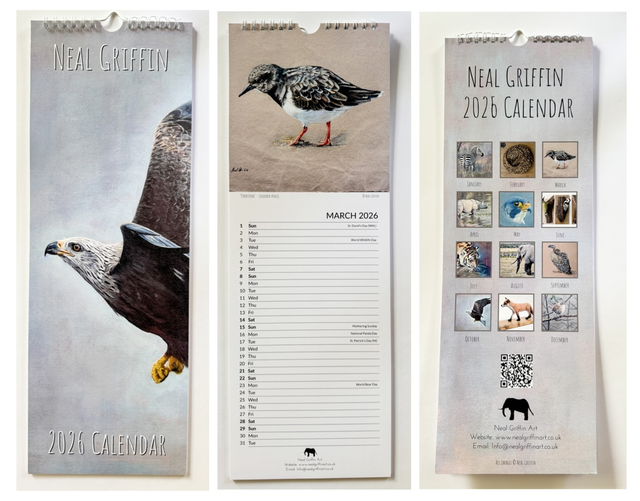 2026 Slimline Calendar