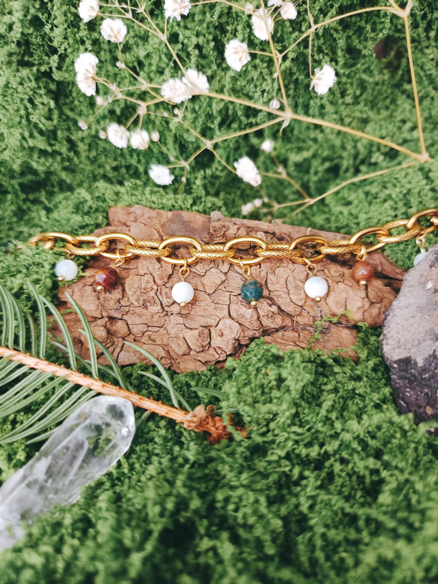 BRACELET - BOIS NACRÉ (au choix)