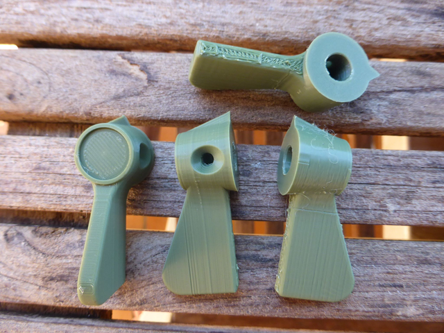 Bouton de commutateur d'éclairage pour Jeep M201 ou Peugeot P4 - Reproduction