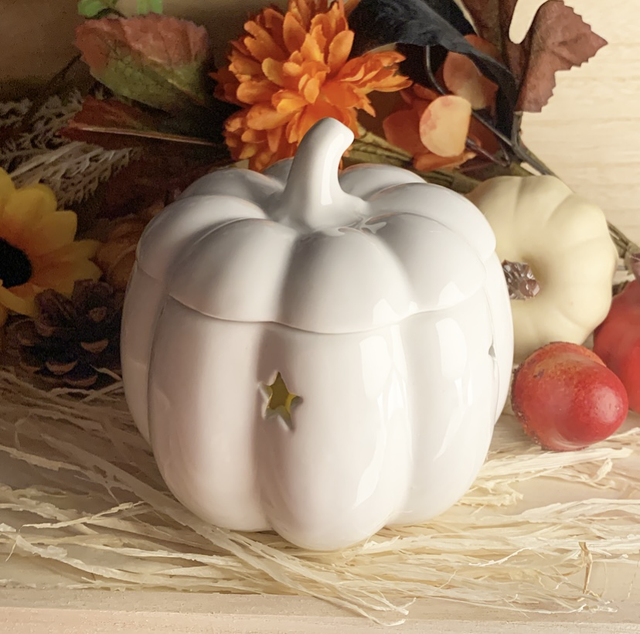 White Pumpkin Wax Burner
