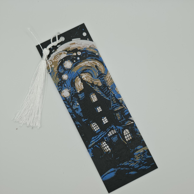 Spooky House Bookmark 