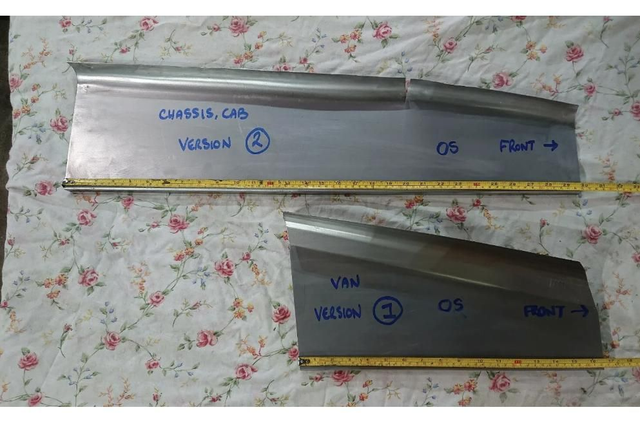 Under step inner sill V1 camper NS 