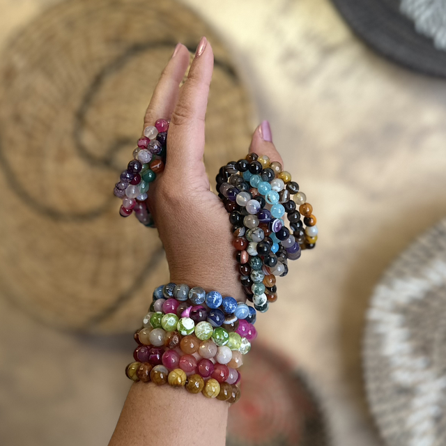 Bracelet Agate 10mm (de A à F)